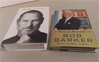 Steve Jobs & Bob Barker Hardcover Books