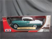 NIB Motor Max Diecast 1955 Chevy Bel Air 1:18