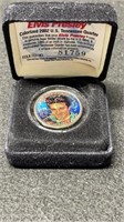 Elvis Presley Colorized 2002 US Tennessee Quarter