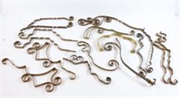 Wrought Iron Oil Lamp Frame Parts