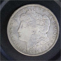 US Coins 1921 Morgan Silver Dollar, circulated