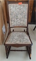 Antique Wood Rocker