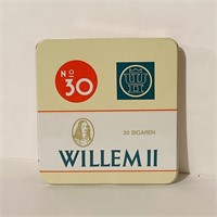 Willem II Cigarettes Pack Metal Full and Sealed