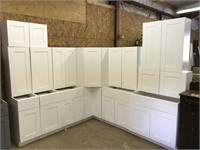 Anchester White Kitchen Cabinet Set