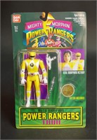 Vintage Ban Dai Yellow Power Ranger Trini MOC