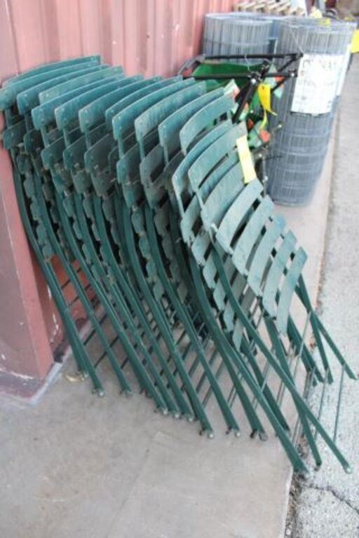 (14) Metal Outdoor Folding Chairs