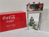 Dept. 56, Coca-Cola Bilboard, Snow Village