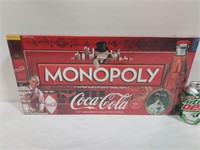 Unopened Coca-Cola Monopoly Game