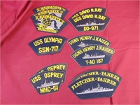 Lot of Naval patches