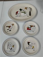 Christmas Snoopy Serveware
