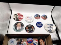 Bush political pins