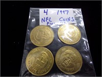 1 bag 1997 NFL coins