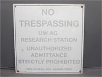 ~ Official NO TRESPASSING Sign
