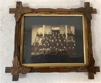 Old Framed Military Photo