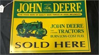 JD Two Cylinders Sign