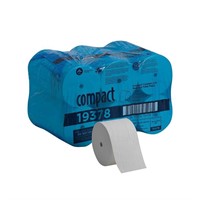 Compact Coreless 2-Ply Recycled Toilet Paper 18 Ct