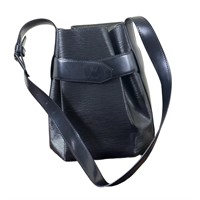 Louis Vuitton Sac A Dos Black Epi Leather Bag