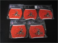 5 Cleveland Browns Face Covers