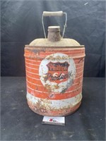 Philips 66 metal oil can