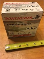 25 Winchester 12g 2 3/4 shells 7 1/2 shot