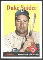 Duke Snider Brooklyn Dodgers