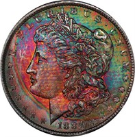 $1 1884-O PCGS MS65