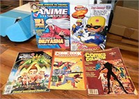 (5) Anime, Comic Book Collector Magazines