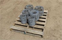 Pallet of Barbed Wire