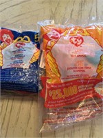 McDonalds pkg 1&5 beanie babies 199