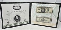 Bureau of Engraving and Printing-(2) $20 Notes