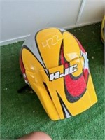 Yellow and Red Helmet