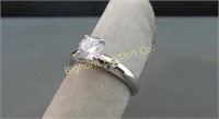 New Ring: Size 8 Eternity Swarovski Crystal