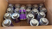 19 Cans of Purple Primer