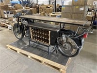 1972 Rajdoot Motorcycle Converted Wine Rack