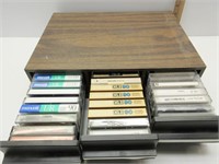 Vintage Cassett Storage Case