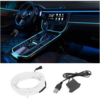 EL Wire Interior Car LED Strip Lights, USB