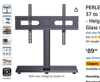 PERLESMITH Universal TV Stand Table Top TV