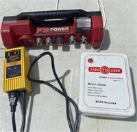 Power control transmitter, power transformer, air
