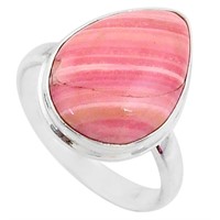 Natural 12.22ct Pink Opal Ring