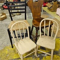 4 OLD CHAIRS
