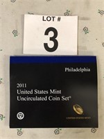 2011 US Mint Uncirculated Coin Set