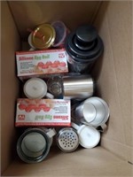 BOX OF CUPS AND EXTRAS