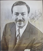 Walt Disney Signed Photograph: Iconic Memorabilia
