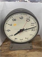 Vintage simpex doubled sided bubble wall clock