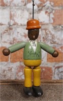 Vintage toy, Jaymar wooden figure, “Andy” from