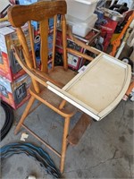 Wooden high Chair