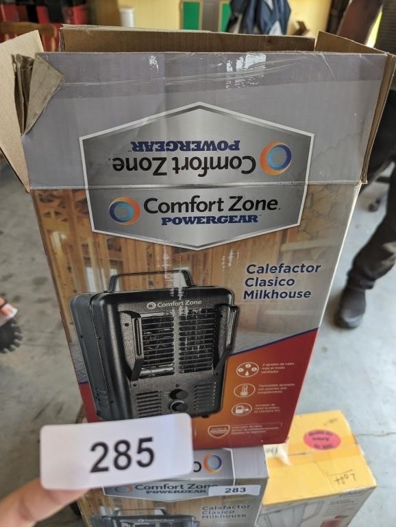 Comfort Zone Milkhouse Electric Heater