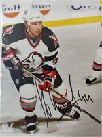 Alexei Zhitnik Signed  Hockey Photo