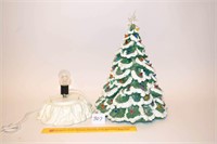 Ceramic Christmas Tree - the base has been