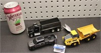 3 Ertl Toy Trucks, New w/Tags